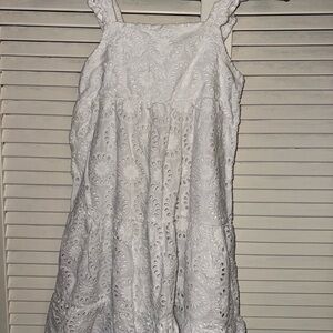 Vineyard Vines White Smocked Dress